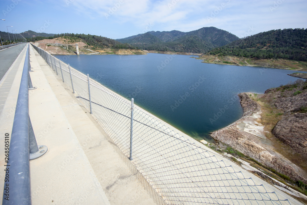 Kannaviou reservoir dam Kannaviou reservoir dam