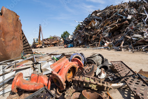 Collecte de déchets métalliques  photo