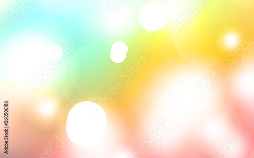 Abstract background with blurred circles