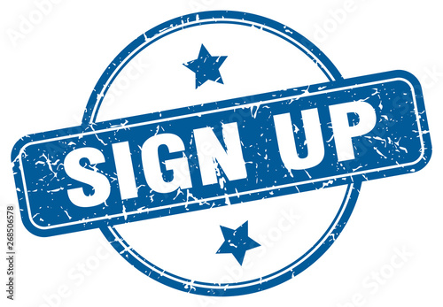 sign up