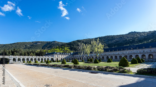 Abbey of the holy cross of the Valley of the falen photo