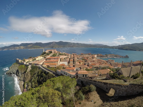 view of Elba italy