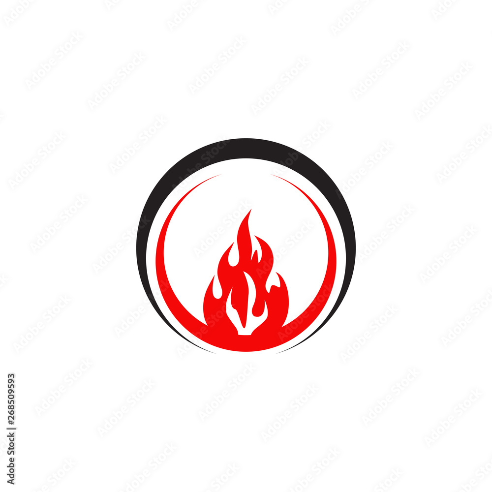 Torch logo inspiration vector template Torch logo inspiration vector template