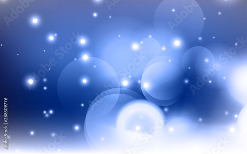 Abstract background with blurred circles