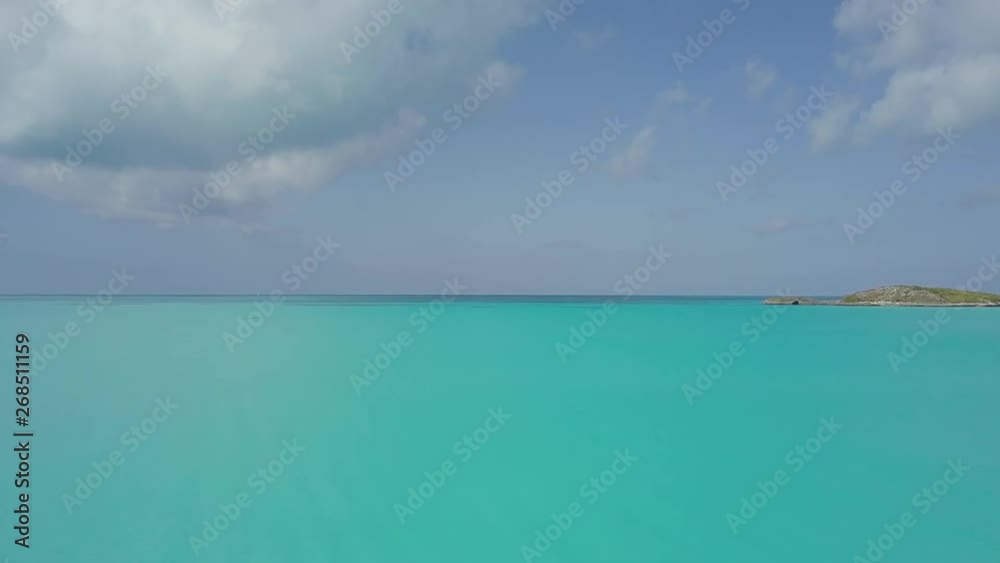 aerial view of Exuma at the Bahamas. summer vacation aerial view of Exuma at the Bahamas. summer vacation