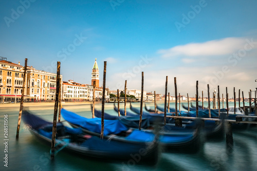 Venice gondolas