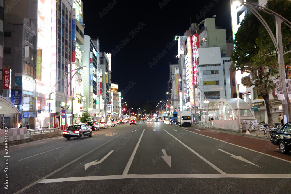 上野夜景 上野夜景