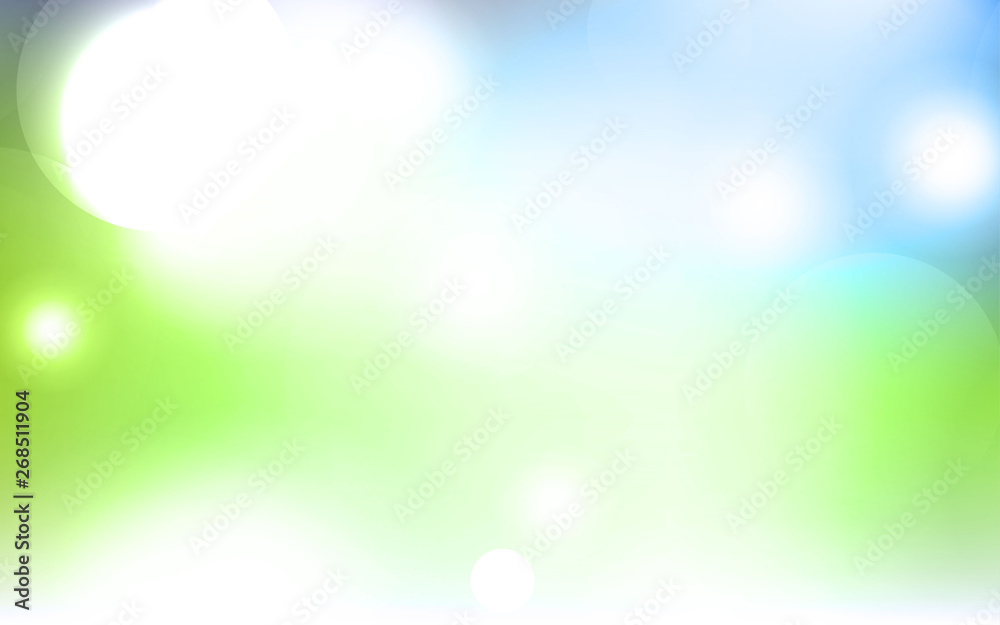 Obraz premium Abstract background with blurred circles