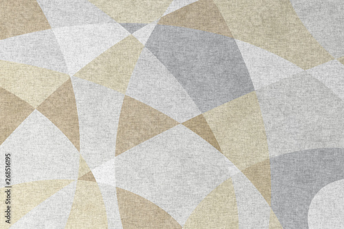 迷彩柄の古い布モノクロイメージ