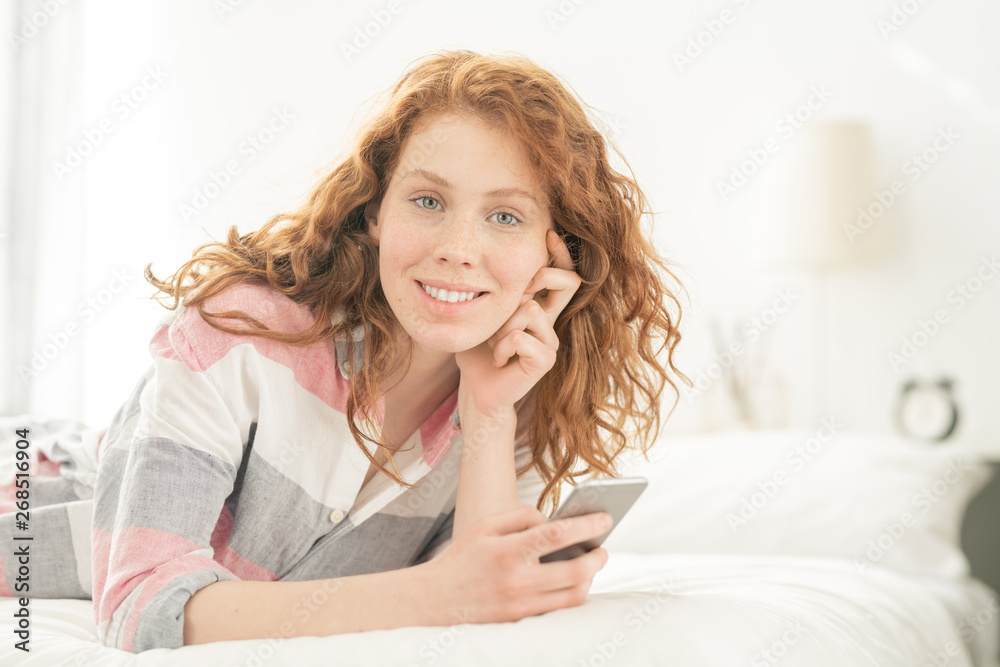 Girl with mobile phone Girl with mobile phone