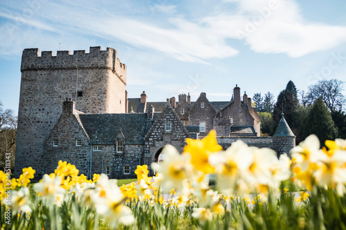Drum Castle in Scotland