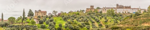 Ultra Panorama view at the Convent of Christ, Roman Catholic convent in Tomar