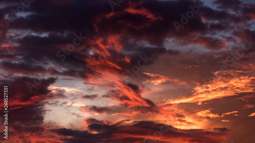 Fiery Sky Golden Hour © fineartpicture