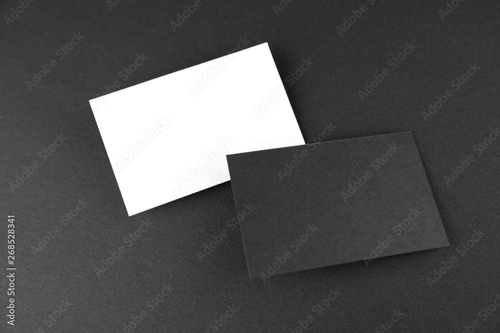 Blank business cards Blank business cards