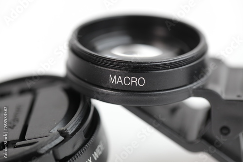 Macro lens and wide lens for smartphone