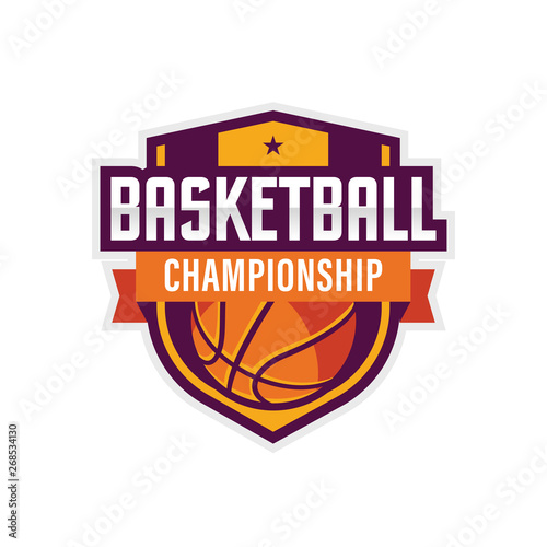 Basketball Logo  American Logo Sport