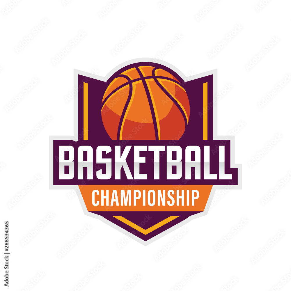 Basketball Logo, American Logo Sport