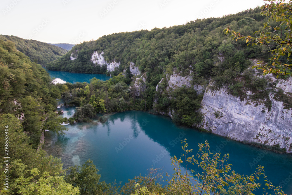 Naklejka premium Plitvička jezera, Laghi di Plitvice