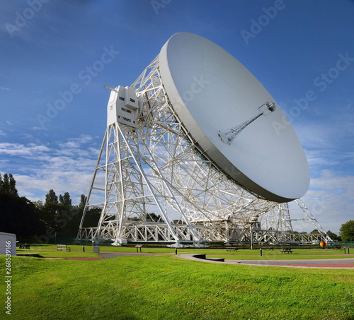 Jodrell Bank radio telescope began probing deep space in the summer of 1957. Today it is still the biggest and most powerful radio telescope in the world. 