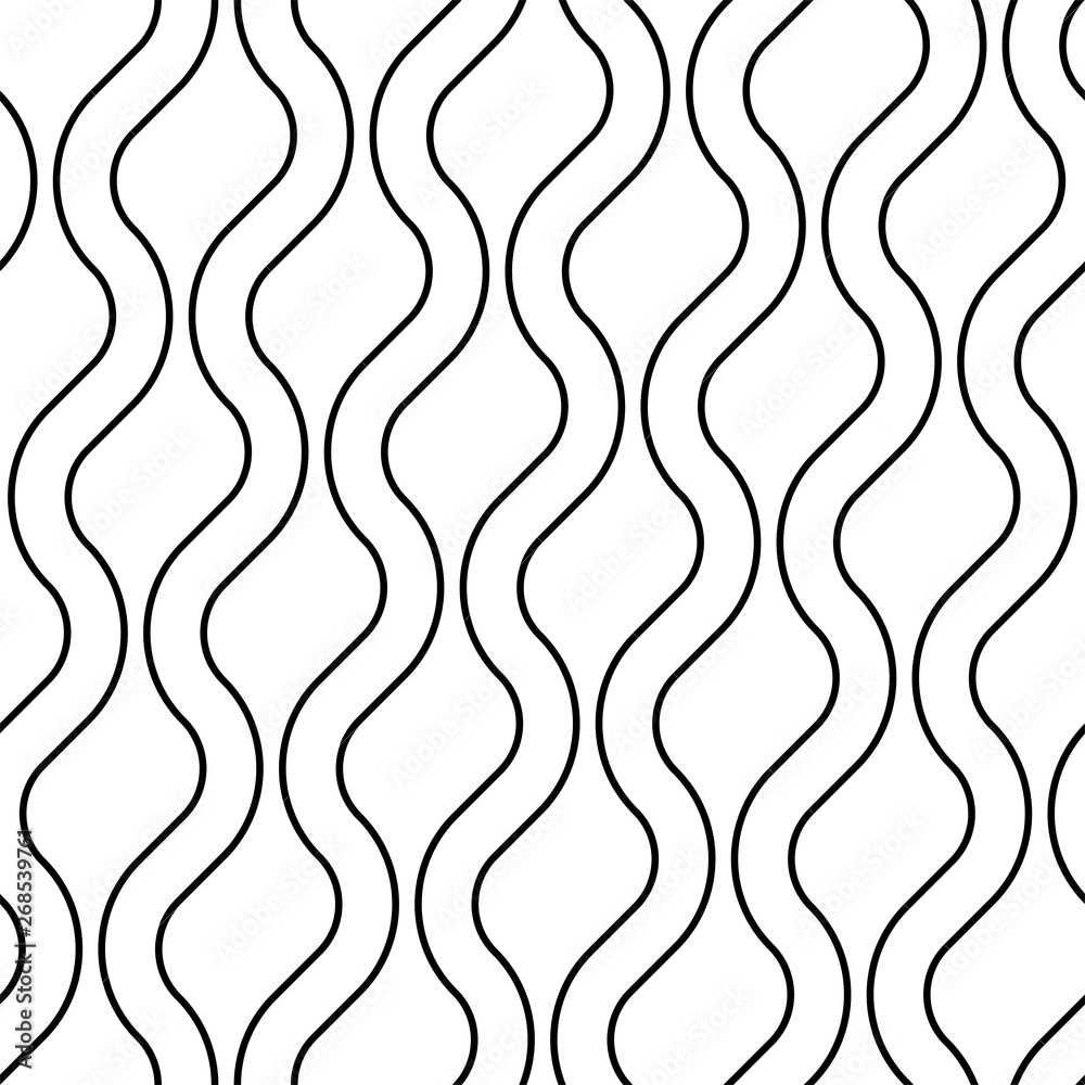 Design seamless monochrome zigzag pattern Design seamless monochrome zigzag pattern