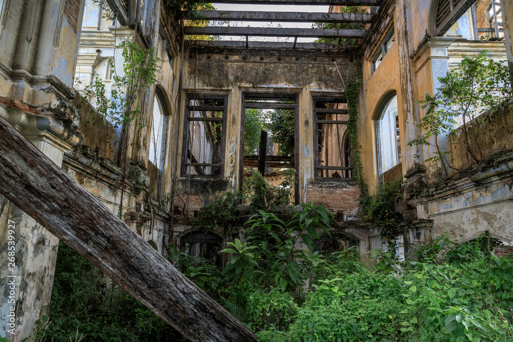 Altes verlassenes Haus, Lost Place, in George Town Penang