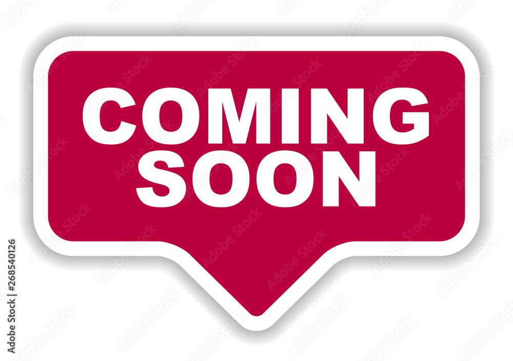 red vector banner coming soon red vector banner coming soon