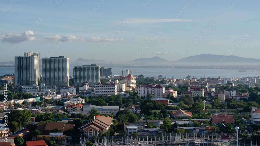 Naklejka premium Pattaya City