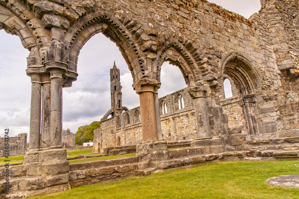 St Andrews Cathedral in St Andrews, Scotland