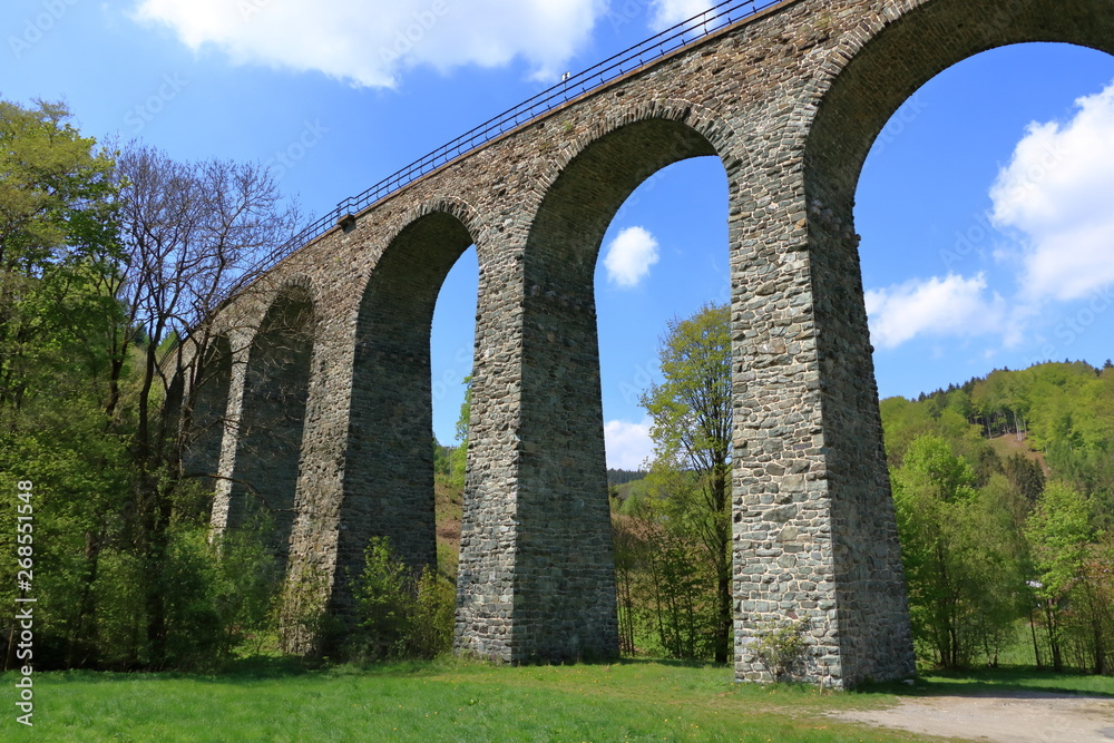 Zeleznicni Railway Viaduct near liberec in Czech Republic Zeleznicni Railway Viaduct near liberec in Czech Republic