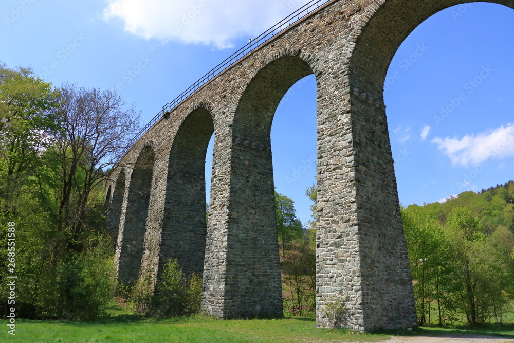 Zeleznicni Railway Viaduct near liberec in Czech Republic
