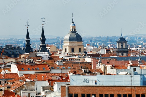 Wallpaper Mural Madrid rooftop view Torontodigital.ca