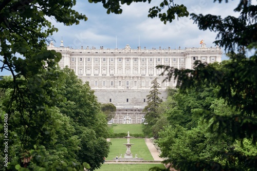 Madrid Royal Palace garden
