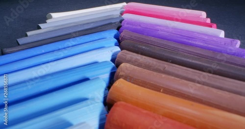 Wallpaper Mural Soft Pastels. Rainbow Colors. Wide Angle Macro 4K Torontodigital.ca