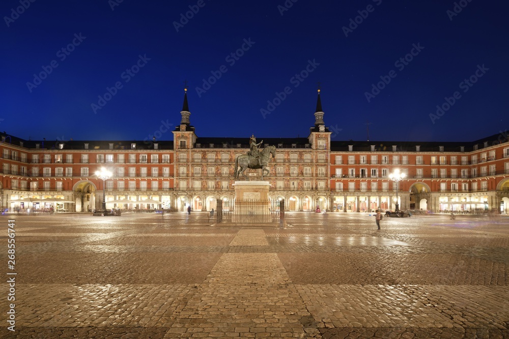 Fototapeta premium Madrid Plaza Mayor