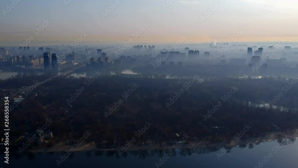 Сity in the fog Сity in the fog