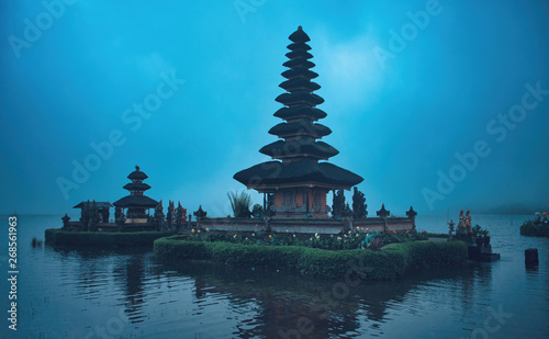 Pura Bratan, Bali, Indonesia. Ancient Balinese water temple