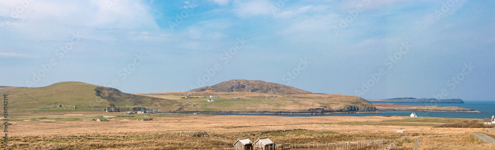 Kilmaluag Bay Landscape Panorama Highlands Isle of Skye Scotland