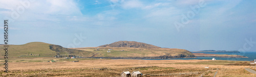 Kilmaluag Bay Landscape Panorama Highlands Isle of Skye Scotland photo
