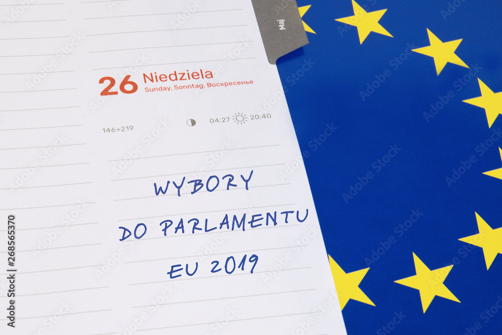 Wybory do Parlamentu Unii Europejskiej. Maj 2019 - obrazy, fototapety, plakaty 