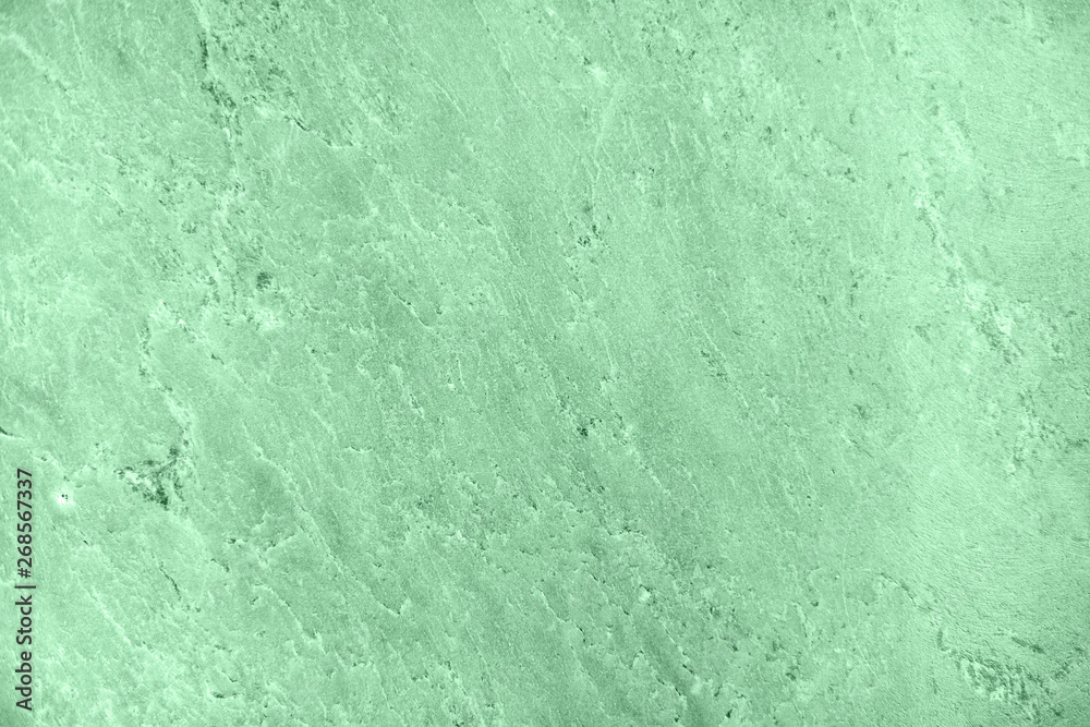 Close up of abstracttrendy colored mint granite stone texture with high resolution. For background, textures, product designs, albums, cards and invitations, catalogs. For package and decor.