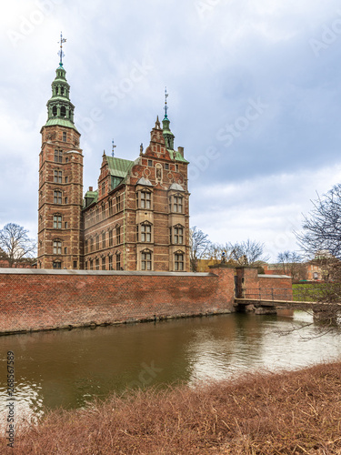 Rosemborg Castle, Copenhagen in Denmark