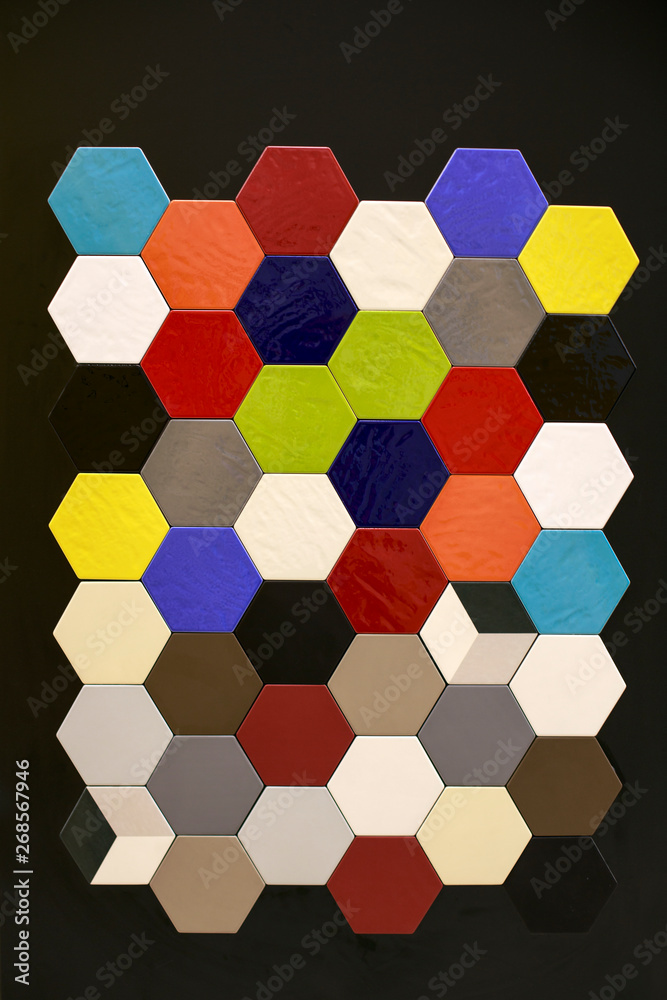 Hexagon mosaic tiles Hexagon mosaic tiles