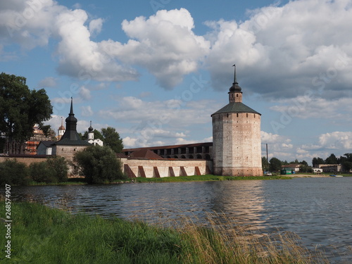 Ancient fortress on the lake