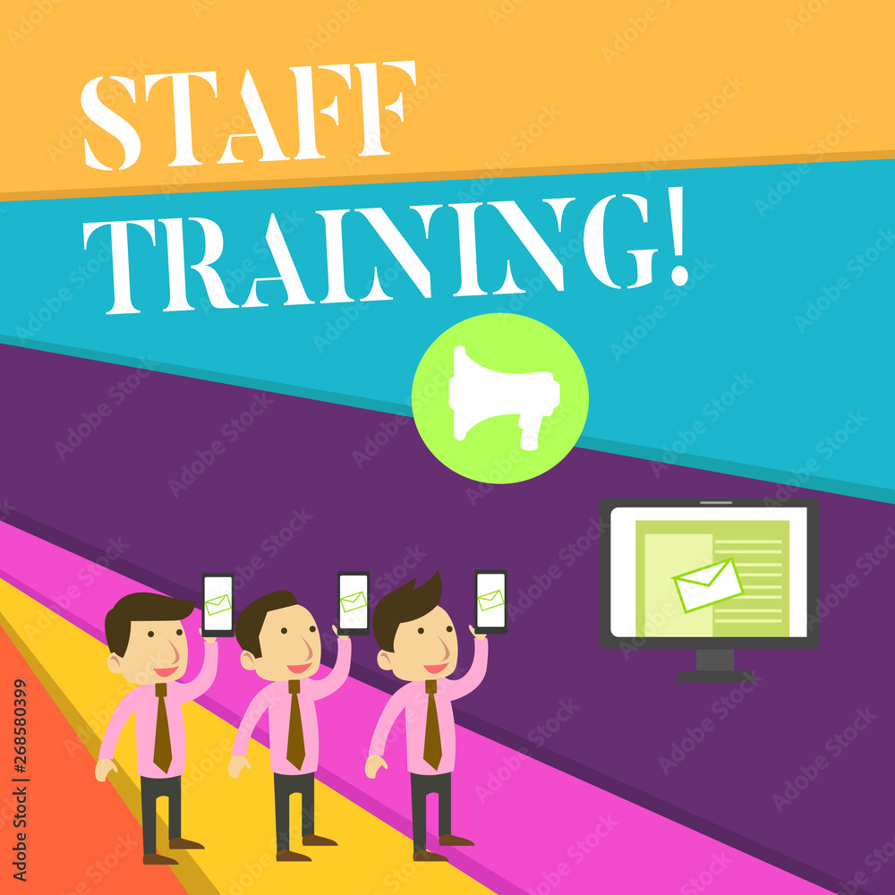 Handwriting text Staff Training. Conceptual photo learn specific knowledge improve perforanalysisce in current roles Handwriting text Staff Training. Conceptual photo learn specific knowledge improve perforanalysisce in current roles