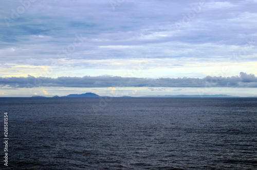 Landscape view of Coiba Island near Panama.