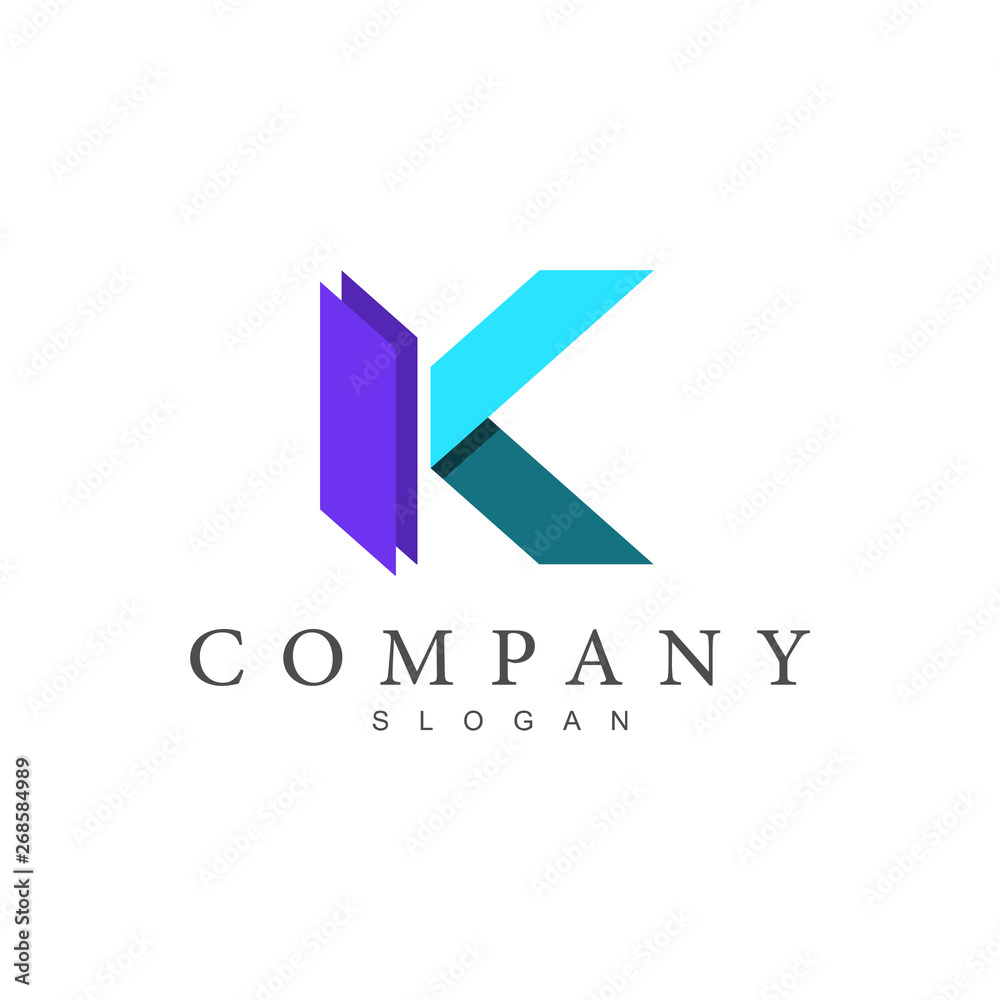 logo letter k, initial company logo letter k + k icon with a simple look + finance icon logo letter k, initial company logo letter k + k icon with a simple look + finance icon