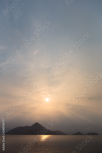 日本・北海道洞爺湖、冬の風景