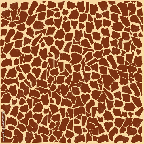 giraffe animal prints design vector illustration