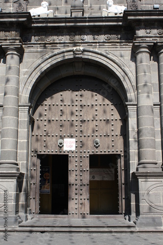 Puerta de Entrada al Templo de Santo Domingo Puebla Pue