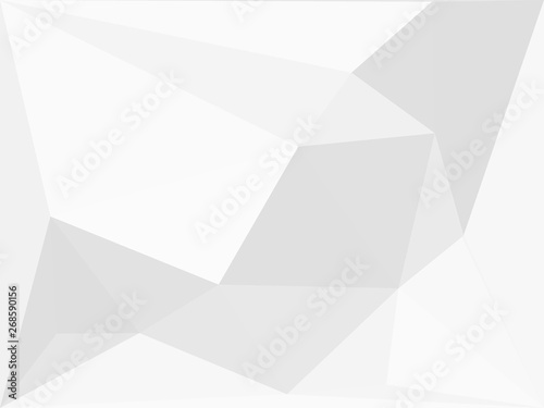 Abstract grey and white graphic illustration background.